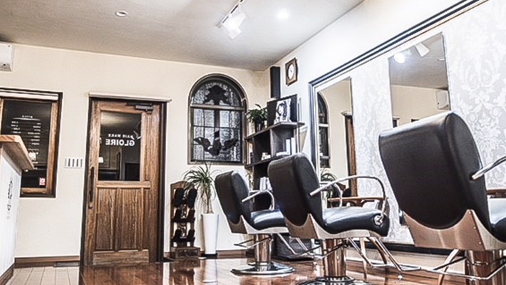 HAIR MAKE GLOIRE t店内イメージ